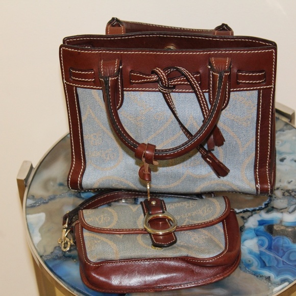 Dooney & Bourke Handbags - Vintage Mini Dooney and Bourke Purse and Wallet